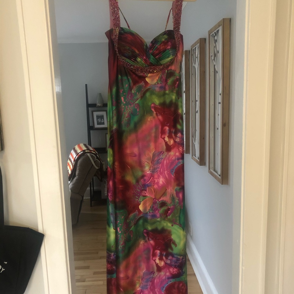 Faviana prom dress